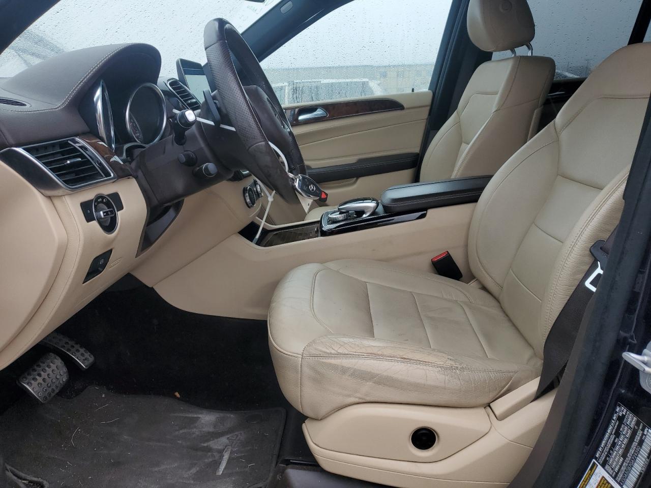 2016 Mercedes-Benz GLE VIN 4JGDA5GB7GA729390 Copart auction photo, front end damage thumbnail 7