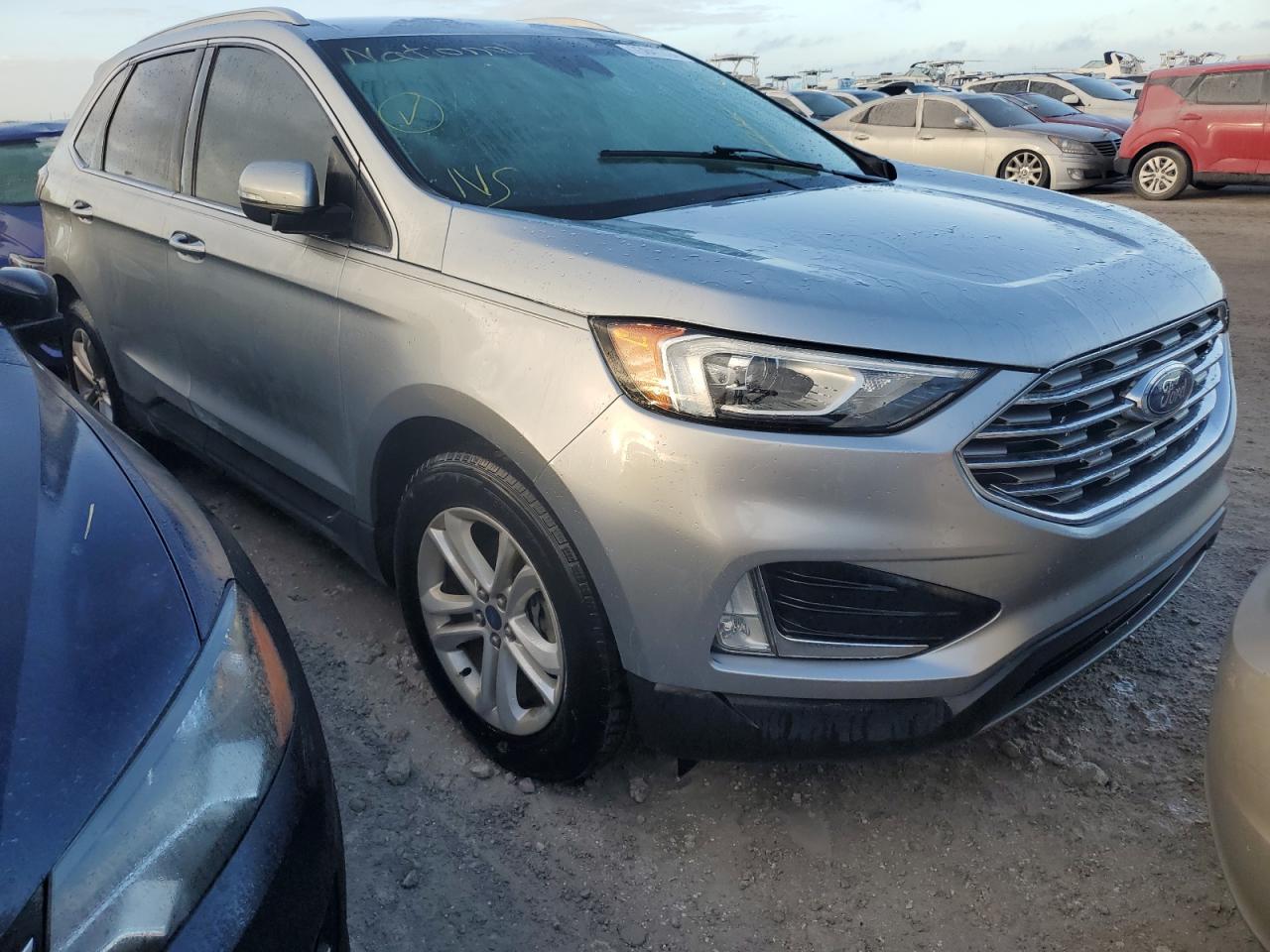 2020 Ford Edge VIN 2FMPK3J96LBA61231 Copart auction photo, water/flood damage thumbnail 4