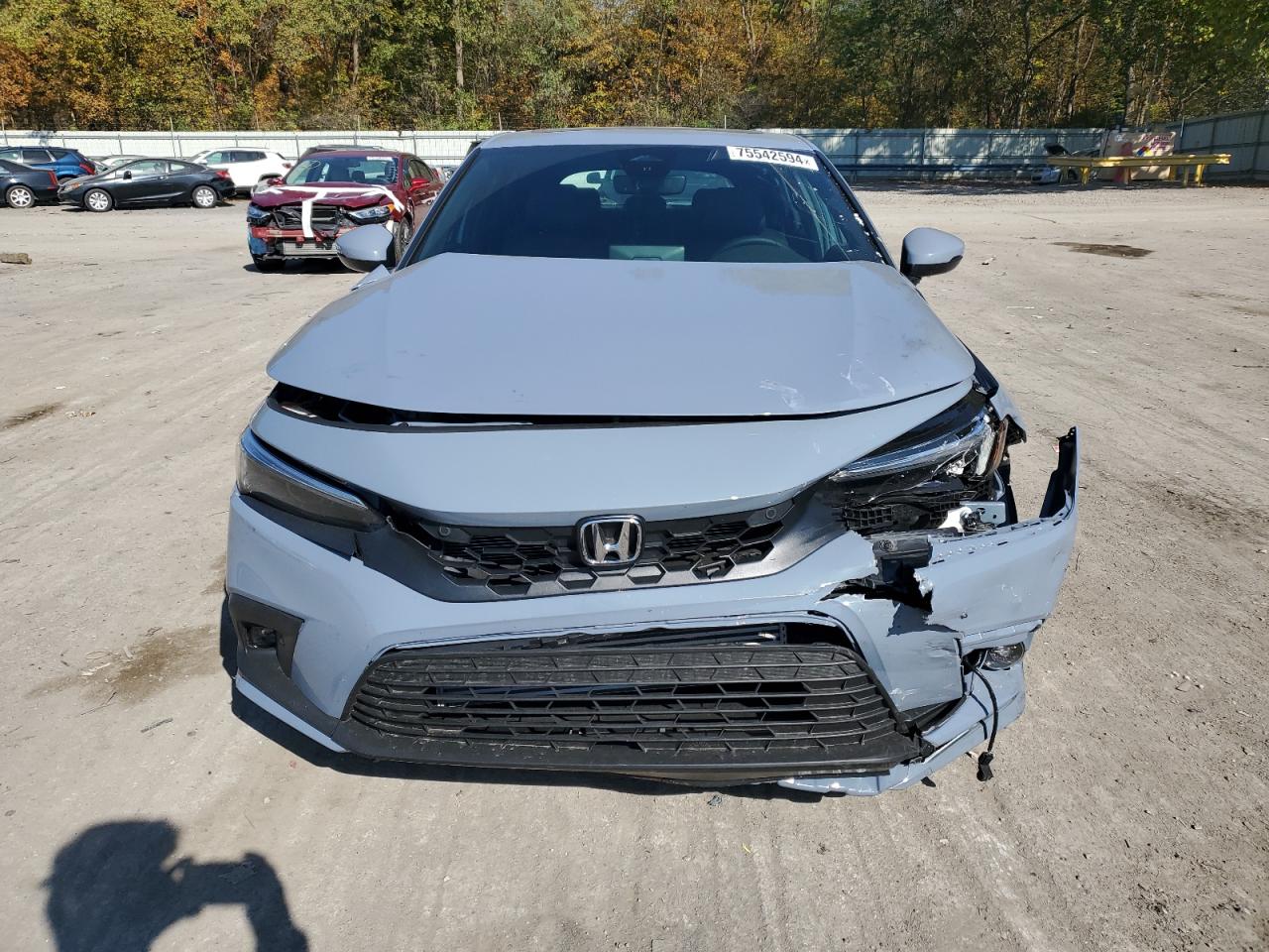 2024 Honda Civic VIN 19XFL1H88RE030675 Copart auction photo, front end damage thumbnail 5