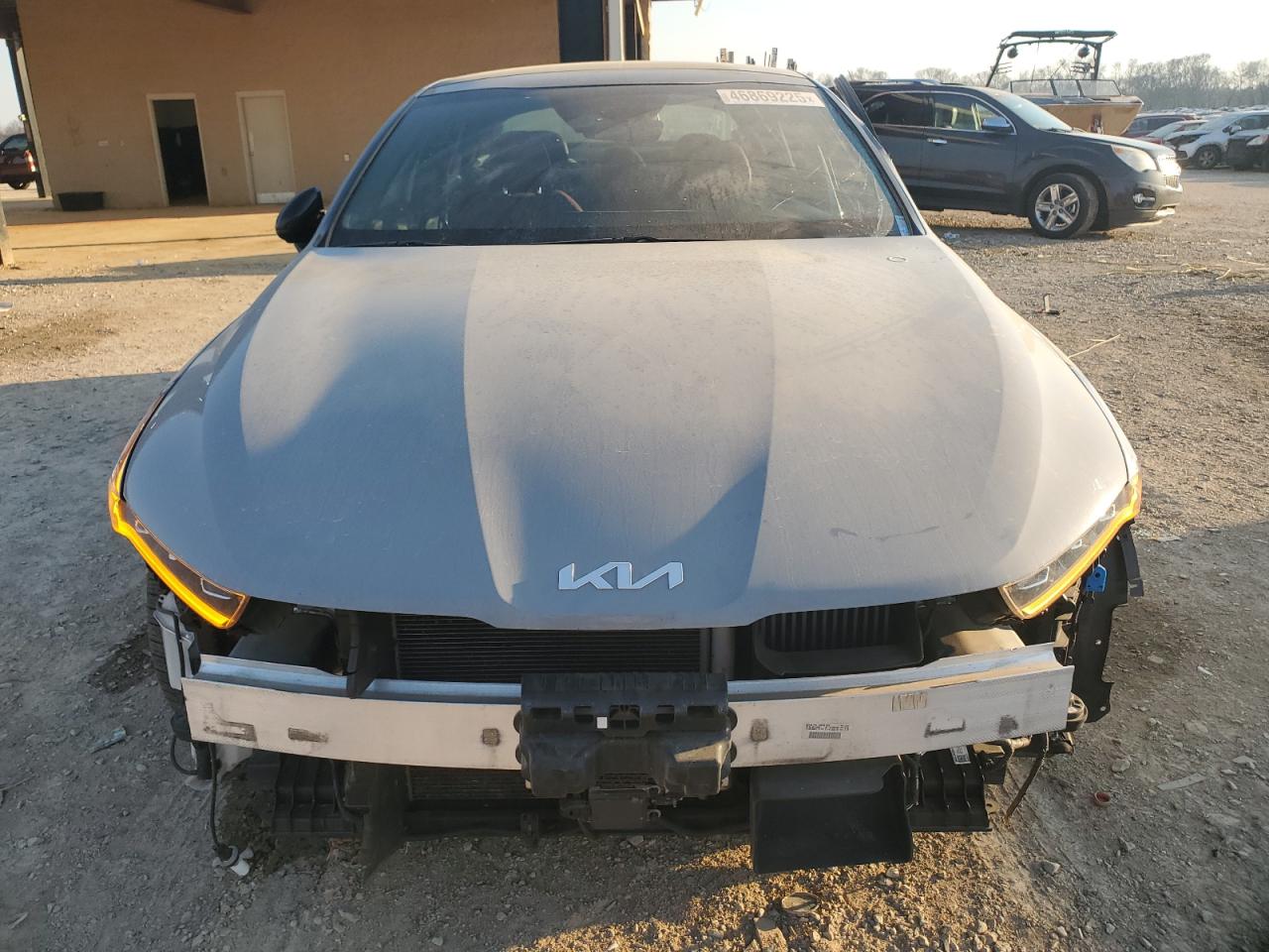 2022 KIA K5 VIN 5XXG64J27NG126558 Copart auction photo, side / front end damage thumbnail 5
