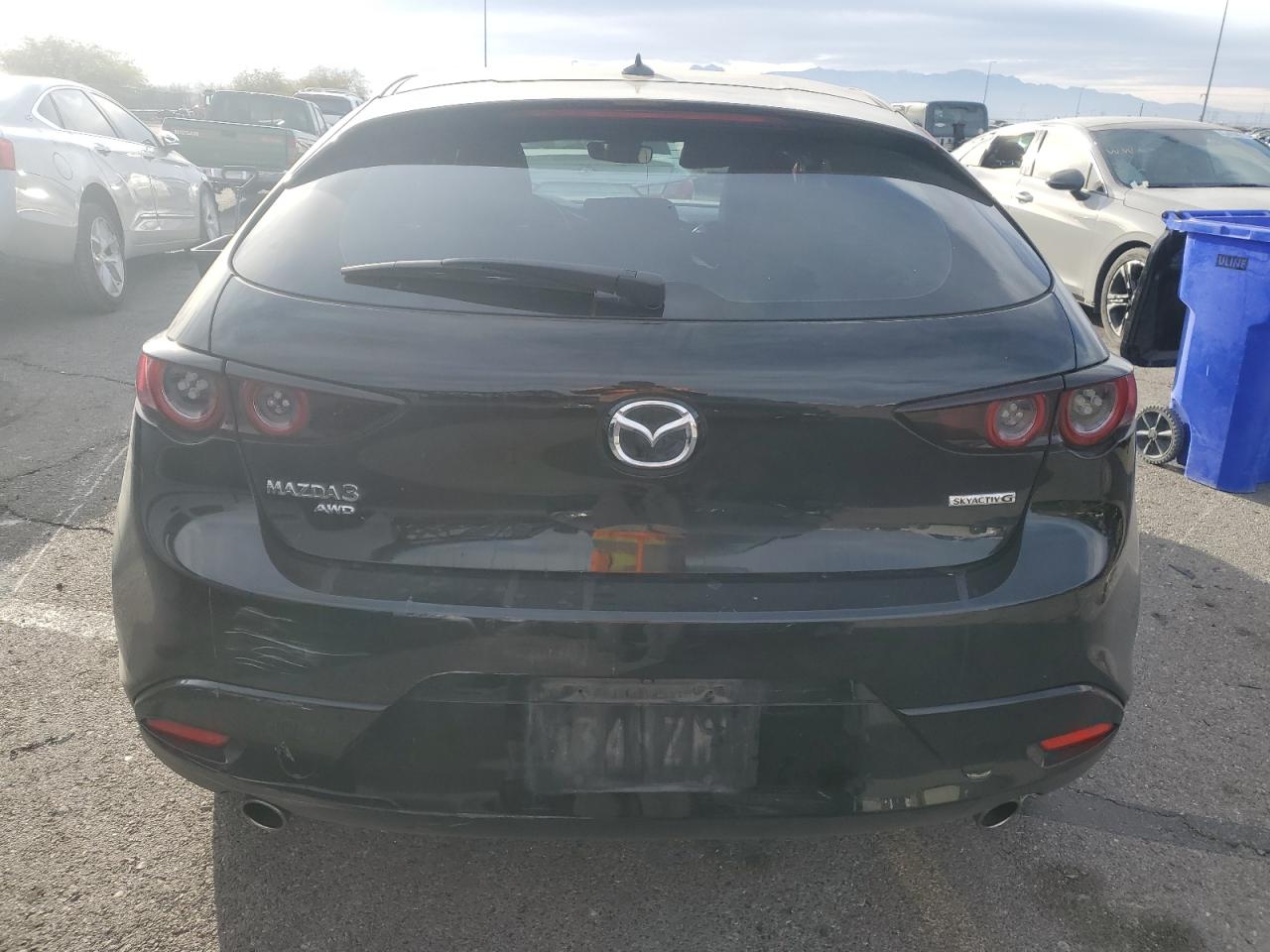 2019 Mazda 3 VIN JM1BPBMM1K1123347 Copart auction photo, front end damage thumbnail 6