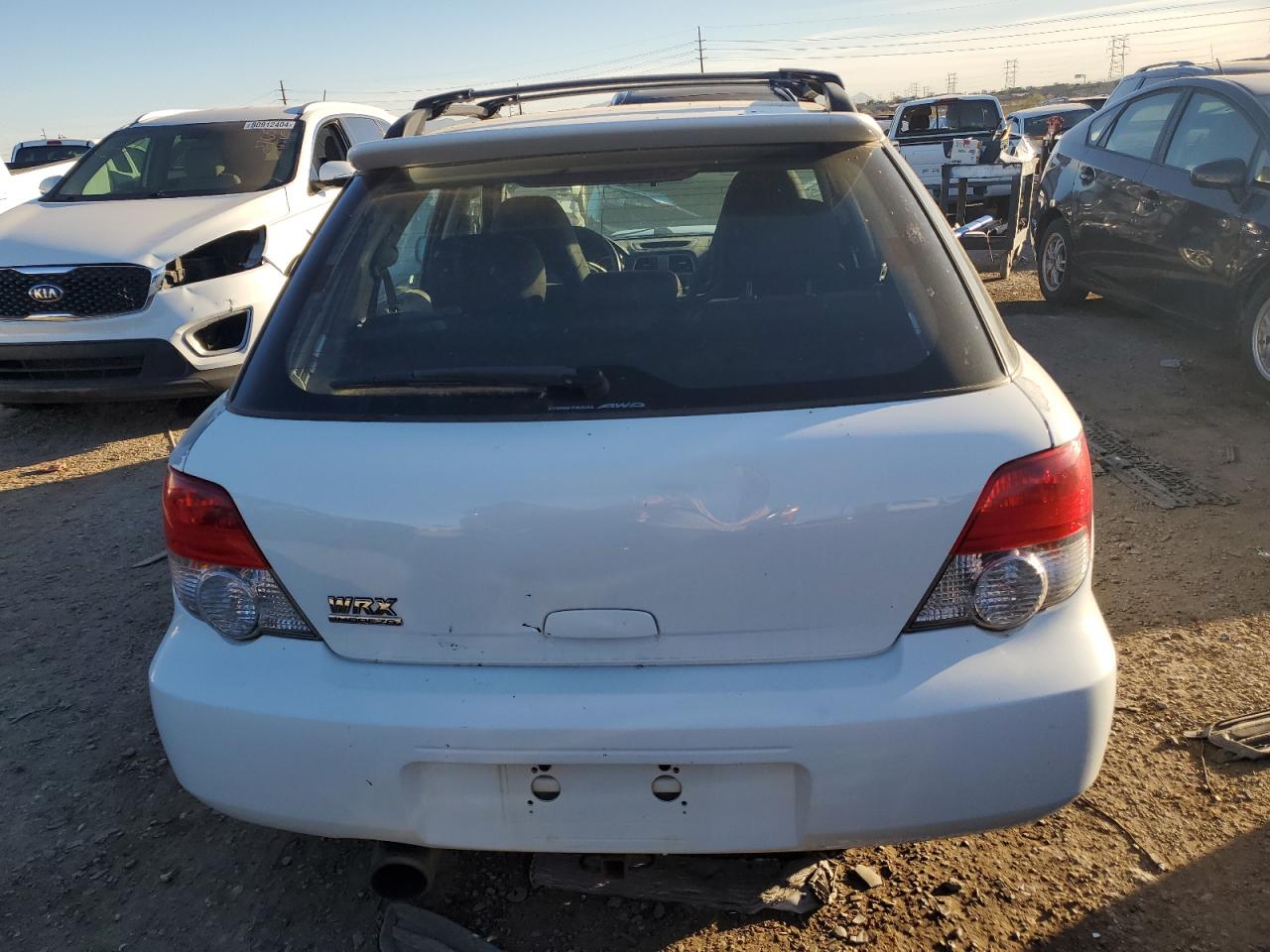 2005 Subaru WRX VIN JF1GG29615G802610 Copart auction photo, mechanical / front end damage thumbnail 6