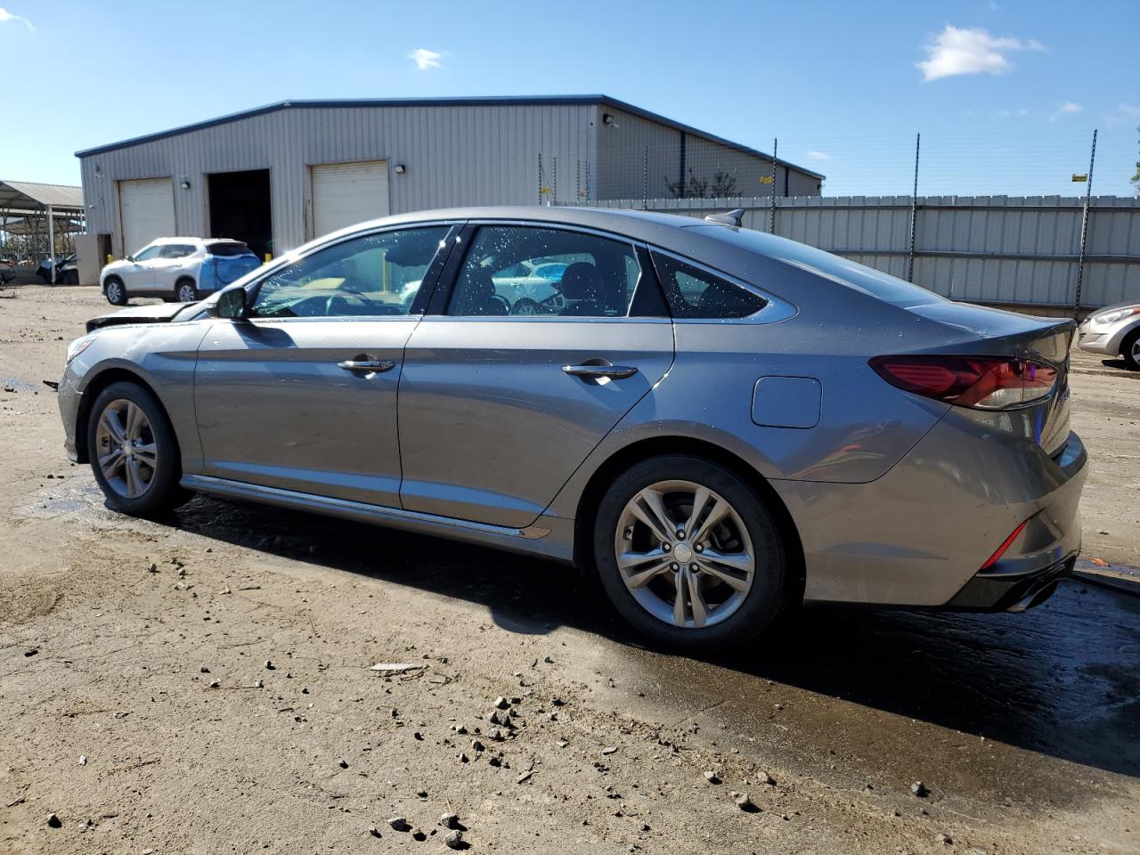 2018 Hyundai Sonata VIN 5NPE34AF1JH709869 Copart auction photo, front end damage thumbnail 2