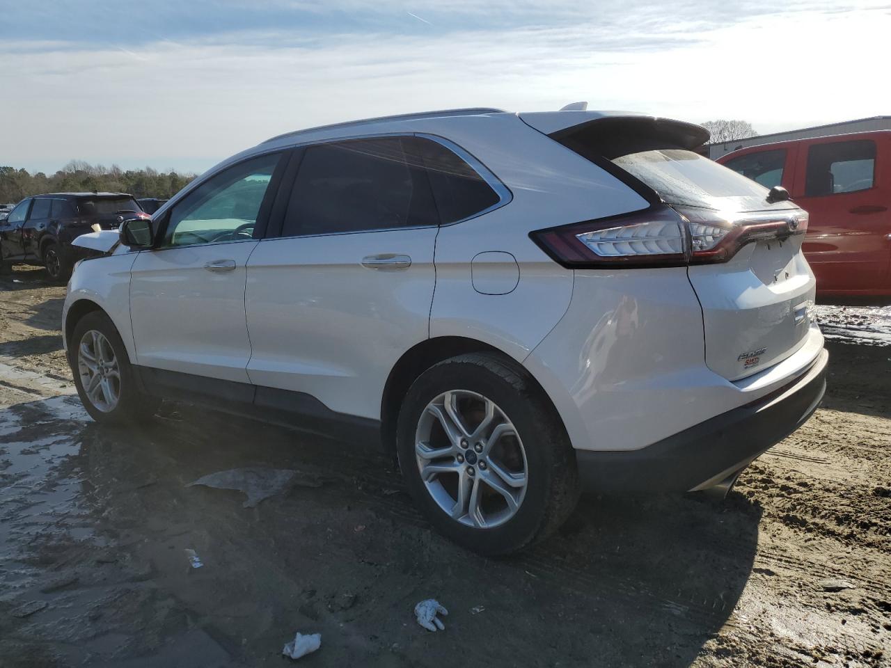 2017 Ford Edge VIN 2FMPK4K90HBC13337 Copart auction photo, front end / minor dent/scratches damage thumbnail 2