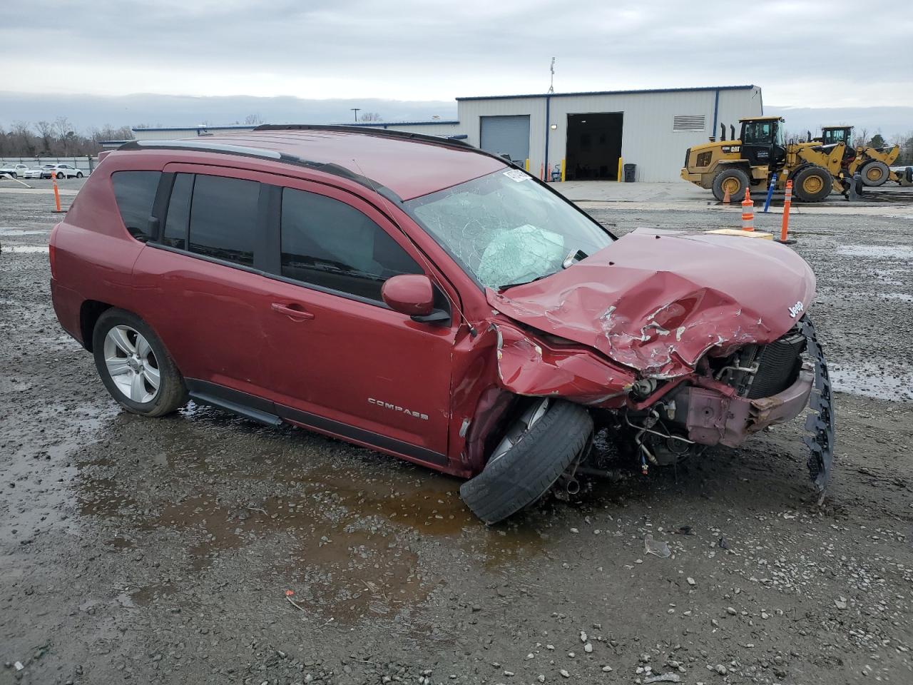 2015 Jeep Compass VIN 1C4NJDEB1FD395134 Copart auction photo, front end damage thumbnail 4