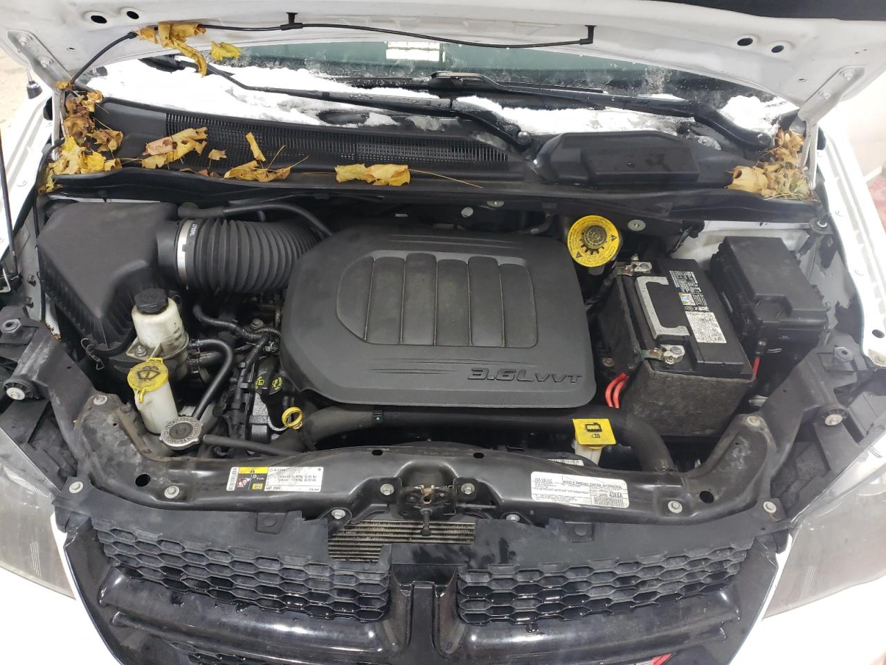2019 Dodge Caravan VIN 2C4RDGBG0KR770495 Copart auction photo, rear end damage thumbnail 12