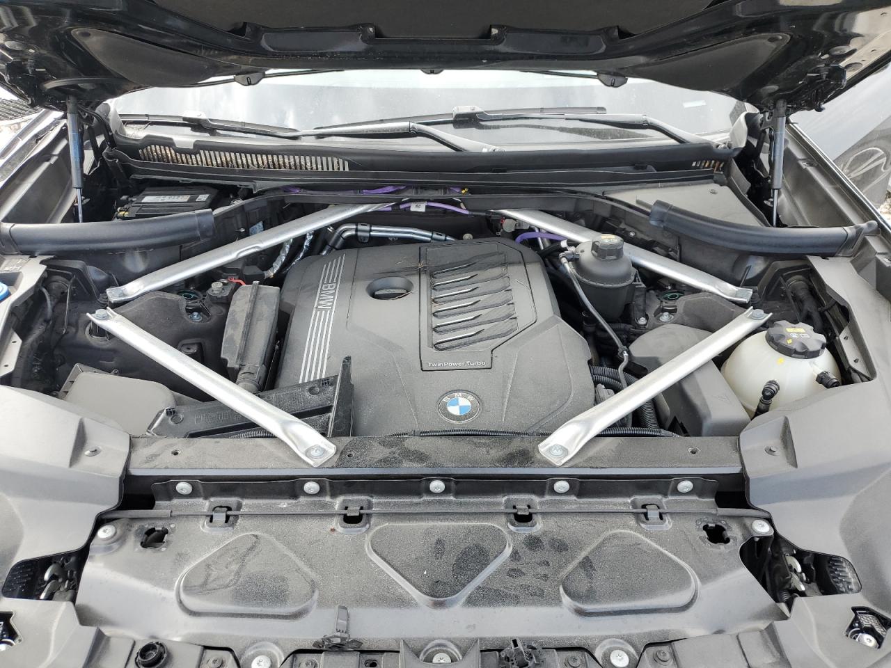 2022 BMW X7 VIN 5UXCW2C08N9M04698 Copart auction photo, side / frame damage damage thumbnail 12