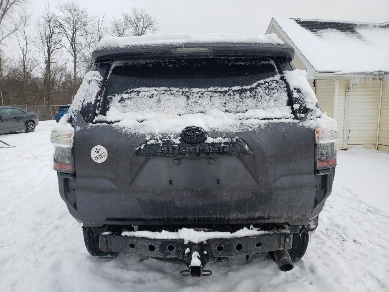 2020 Toyota 4Runner VIN JTEBU5JR7L5816939 Copart auction photo, side / rear end damage thumbnail 6