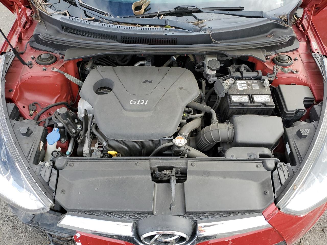 2013 Hyundai Veloster VIN KMHTC6ADXDU086355 Copart auction photo, front end / minor dent/scratches damage thumbnail 11