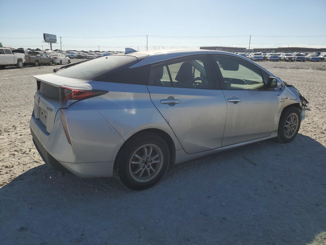 2017 Toyota Prius VIN JTDKBRFU1H3544194 Copart auction photo, front end / minor dent/scratches damage thumbnail 3
