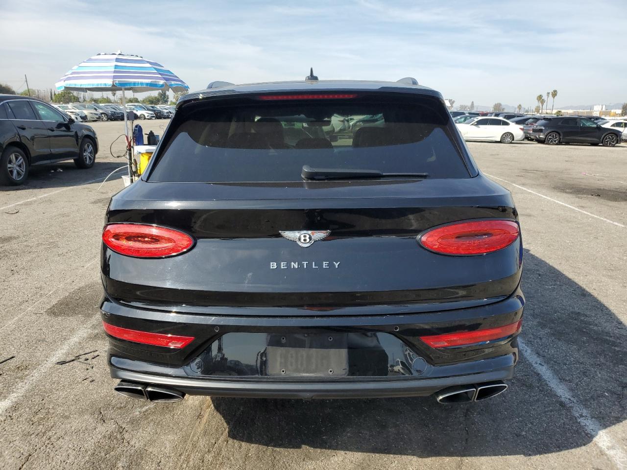 2022 Bentley Bentayga VIN SJAAM2ZV1NC013706 Copart auction photo, front end damage thumbnail 6