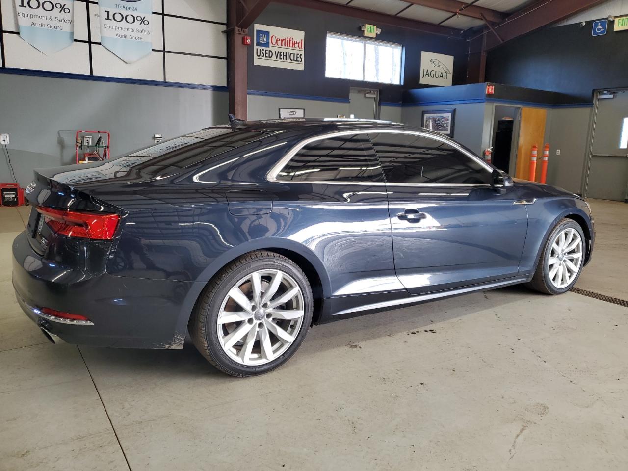 2018 Audi A5 VIN WAUNNAF56JA005292 Copart auction photo, minor dent/scratches damage thumbnail 3