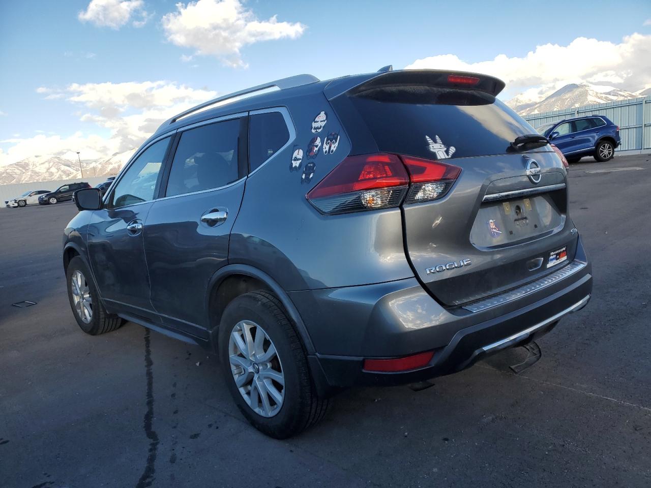 2018 Nissan Rogue VIN JN8AT2MV1JW302722 Copart auction photo, all over damage thumbnail 2