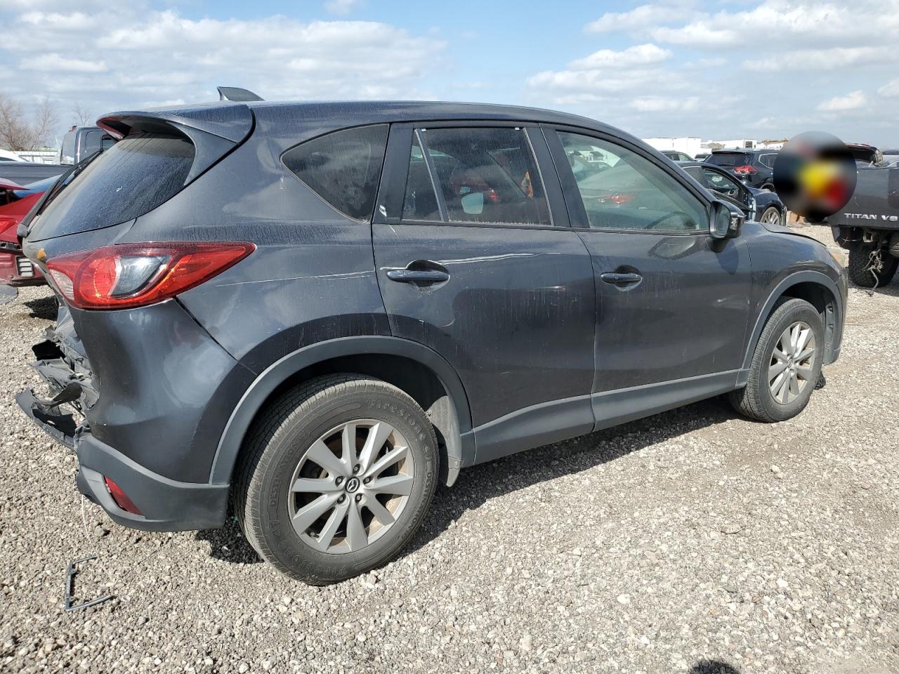2015 Mazda CX-5 VIN JM3KE4CY4F0449216 Copart auction photo, rear end / minor dent/scratches damage thumbnail 3