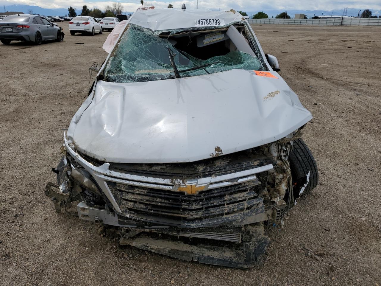 2022 Chevrolet Equinox VIN 2GNAXTEV5N6145224 Copart auction photo, all over damage thumbnail 5