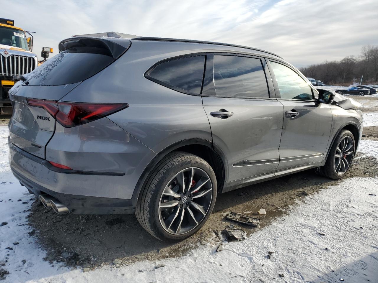 2024 Acura MDX VIN 5J8YD8H89RL001385 Copart auction photo, front end damage thumbnail 3
