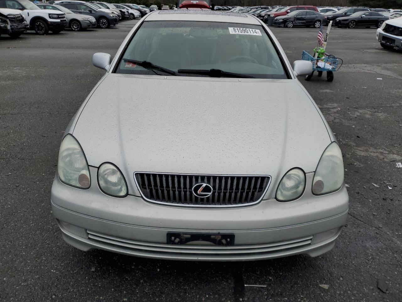 2001 Lexus GS 300 VIN JT8BD69S410134269 Copart auction photo, front end / minor dent/scratches damage thumbnail 5