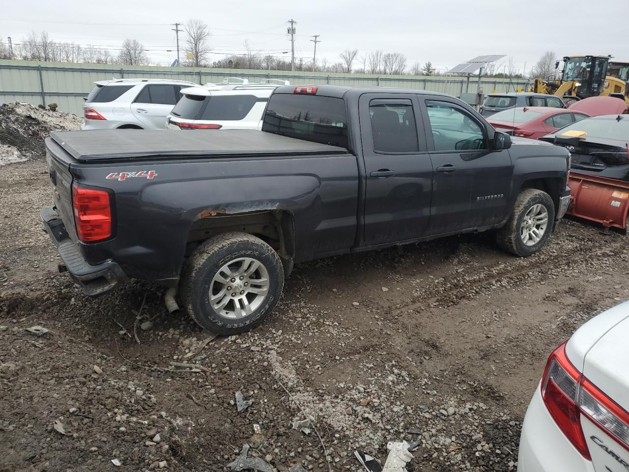 2014 Chevrolet Silverado VIN 1GCVKREC8EZ302338 Copart auction photo, rear end damage thumbnail 3