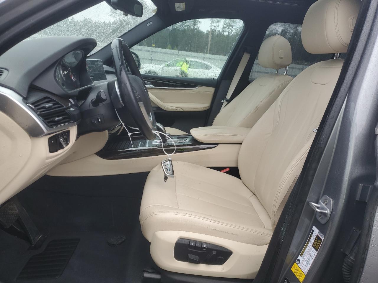 2018 BMW X5 VIN 5UXKR0C52JL070135 Copart auction photo, front end damage thumbnail 7