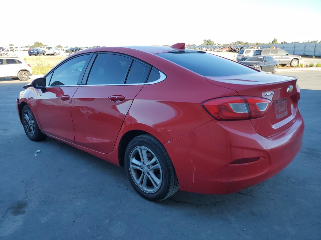 2018 Chevrolet Cruze VIN 1G1BE5SM9J7186596 Copart auction photo, all over damage thumbnail 2