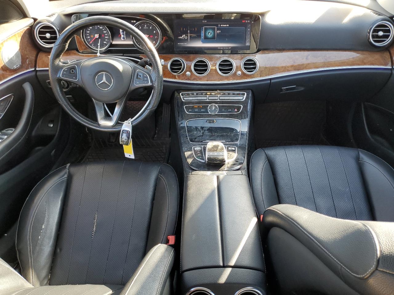 2017 Mercedes-Benz E-klasse VIN WDDZF4KB9HA151037 Copart auction photo, front end damage thumbnail 8