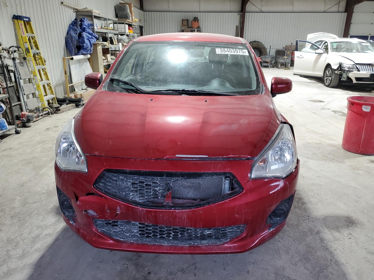 2020 Mitsubishi Mirage VIN ML32F3FJ4LHF12087 Copart auction photo, front end / all over damage thumbnail 5