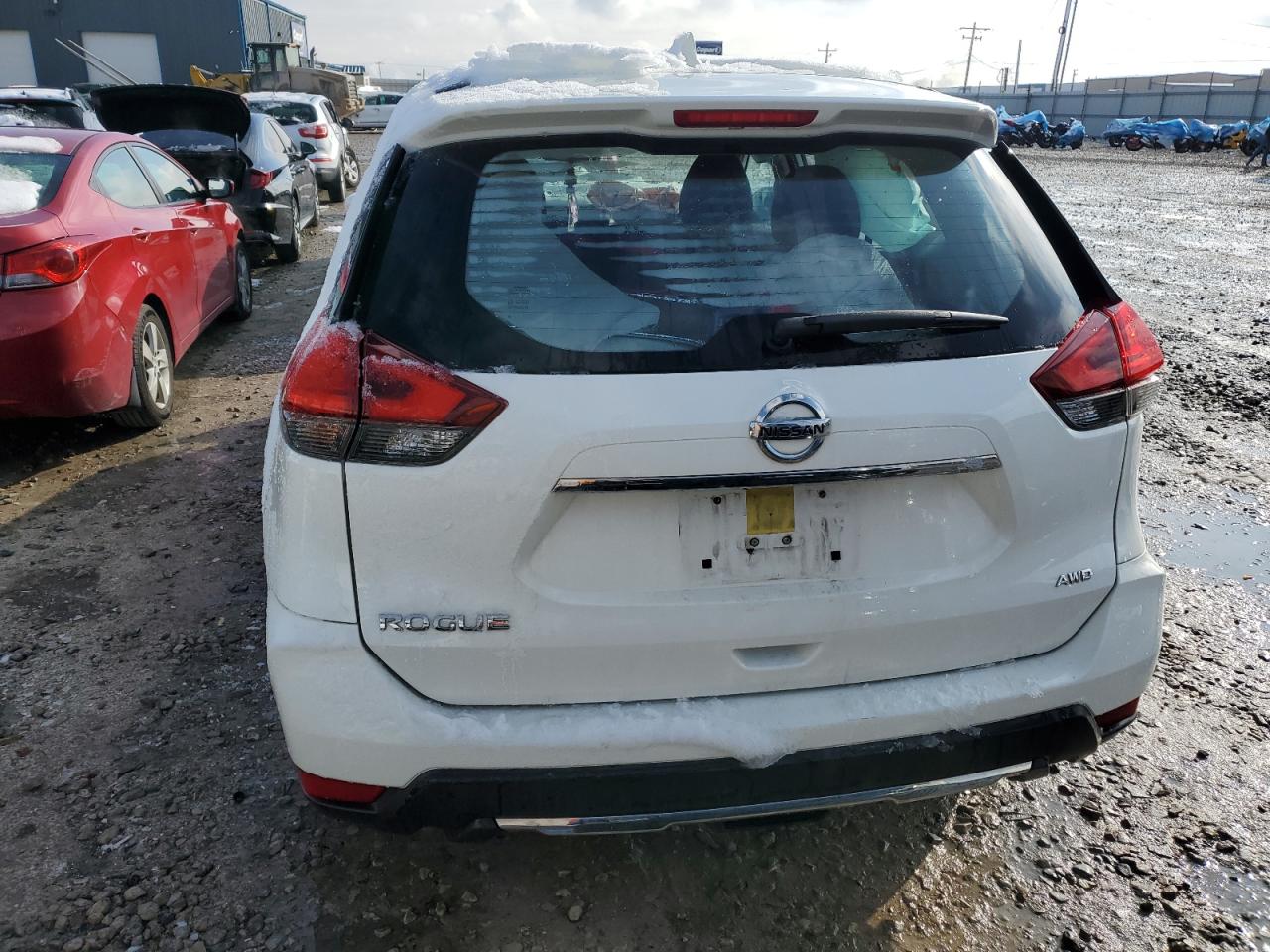 2017 Nissan Rogue VIN JN8AT2MV8HW012858 Copart auction photo, front end damage thumbnail 6