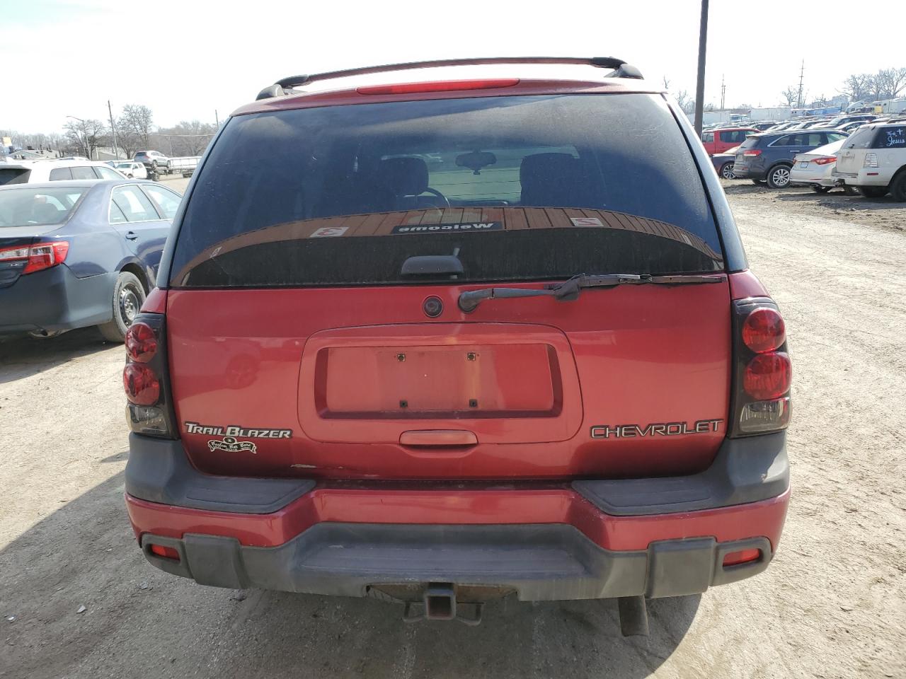 2004 Chevrolet TrailBlazer VIN 1GNDT13S042183428 Copart auction photo, side damage thumbnail 6