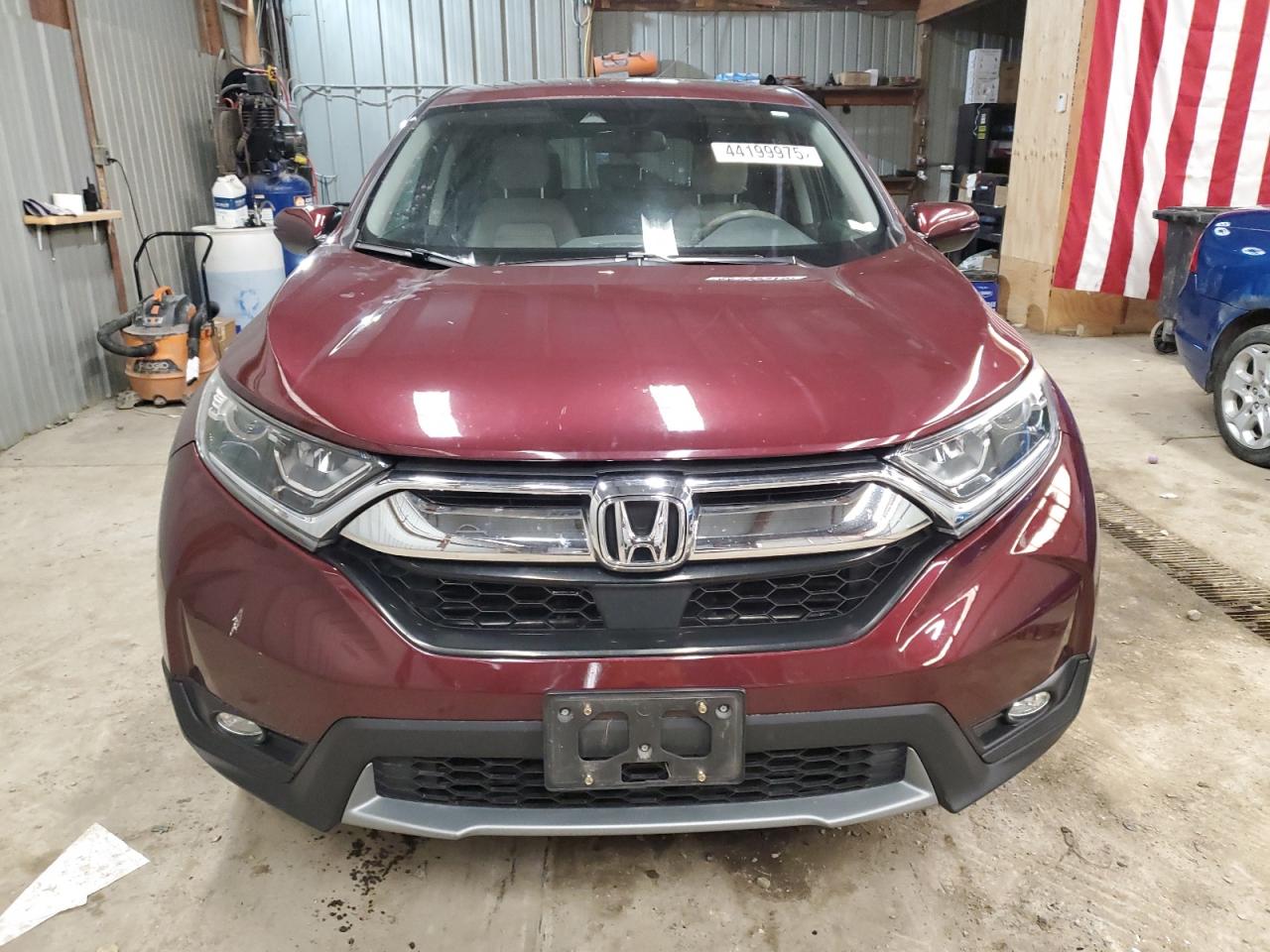 2017 Honda CR-V VIN 5J6RW2H55HL043884 Copart auction photo, rear end damage thumbnail 5