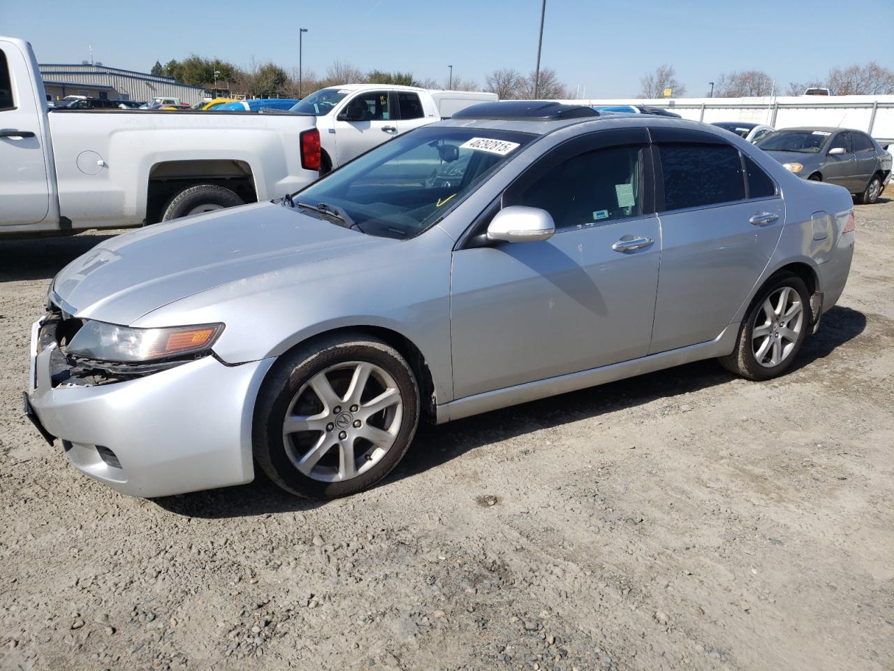 2005 Acura TSX VIN JH4CL96935C018480