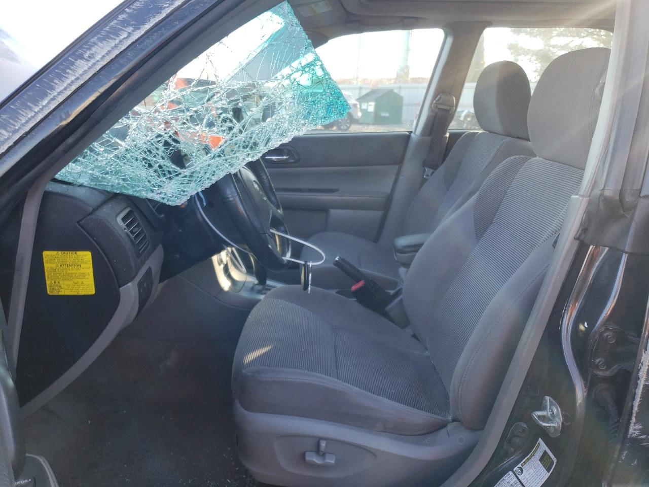 2008 Subaru Forester VIN JF1SG65688H729919 Copart auction photo, all over damage thumbnail 7