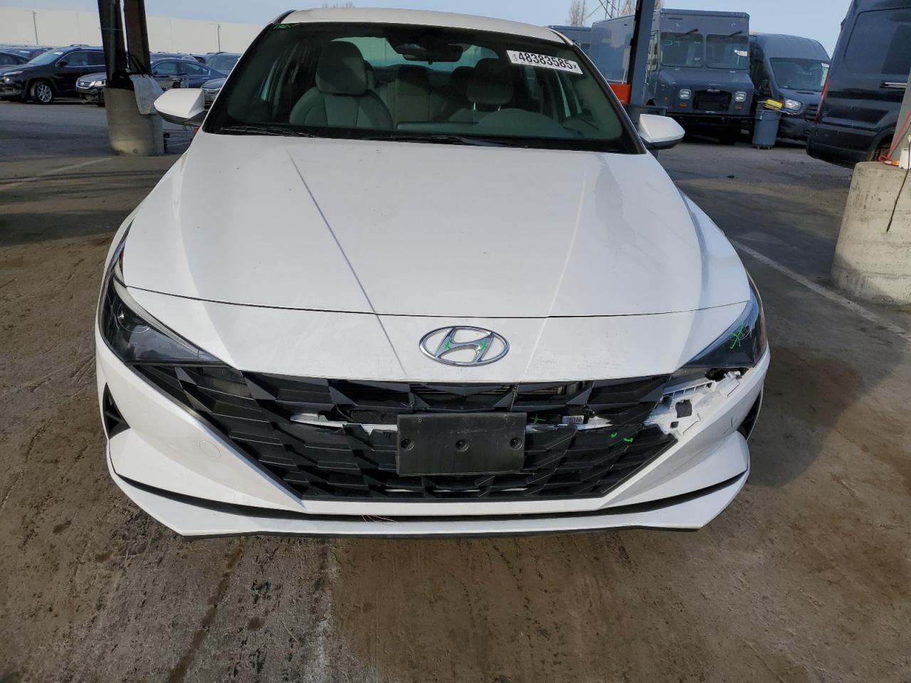 2023 Hyundai Elantra VIN KMHLM4AJ5PU059740 Copart auction photo, rear end damage thumbnail 5