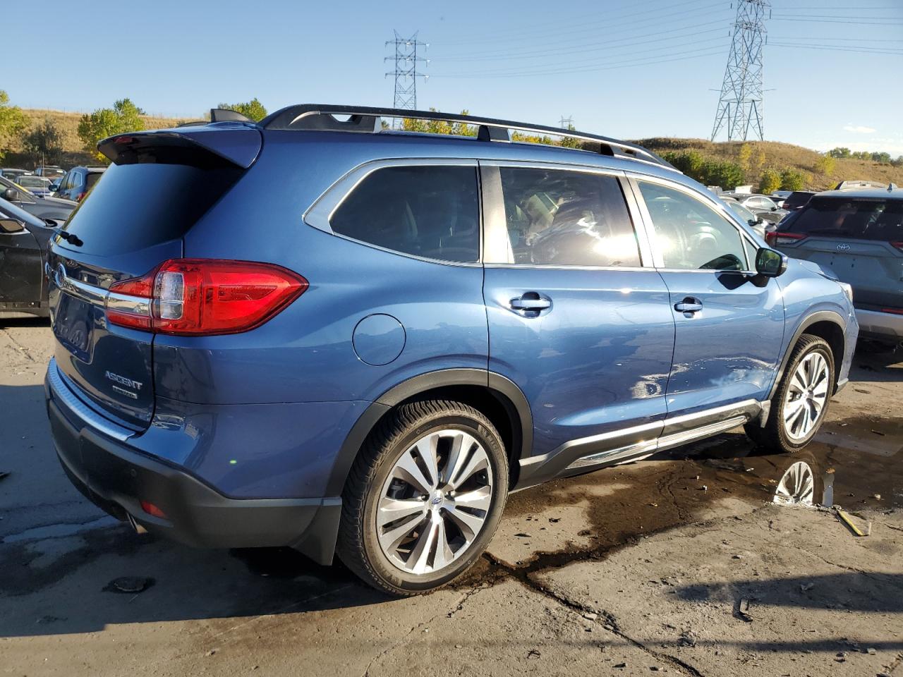 2021 Subaru Ascent VIN 4S4WMAPD1M3414188 Copart auction photo, side / rear end damage thumbnail 3