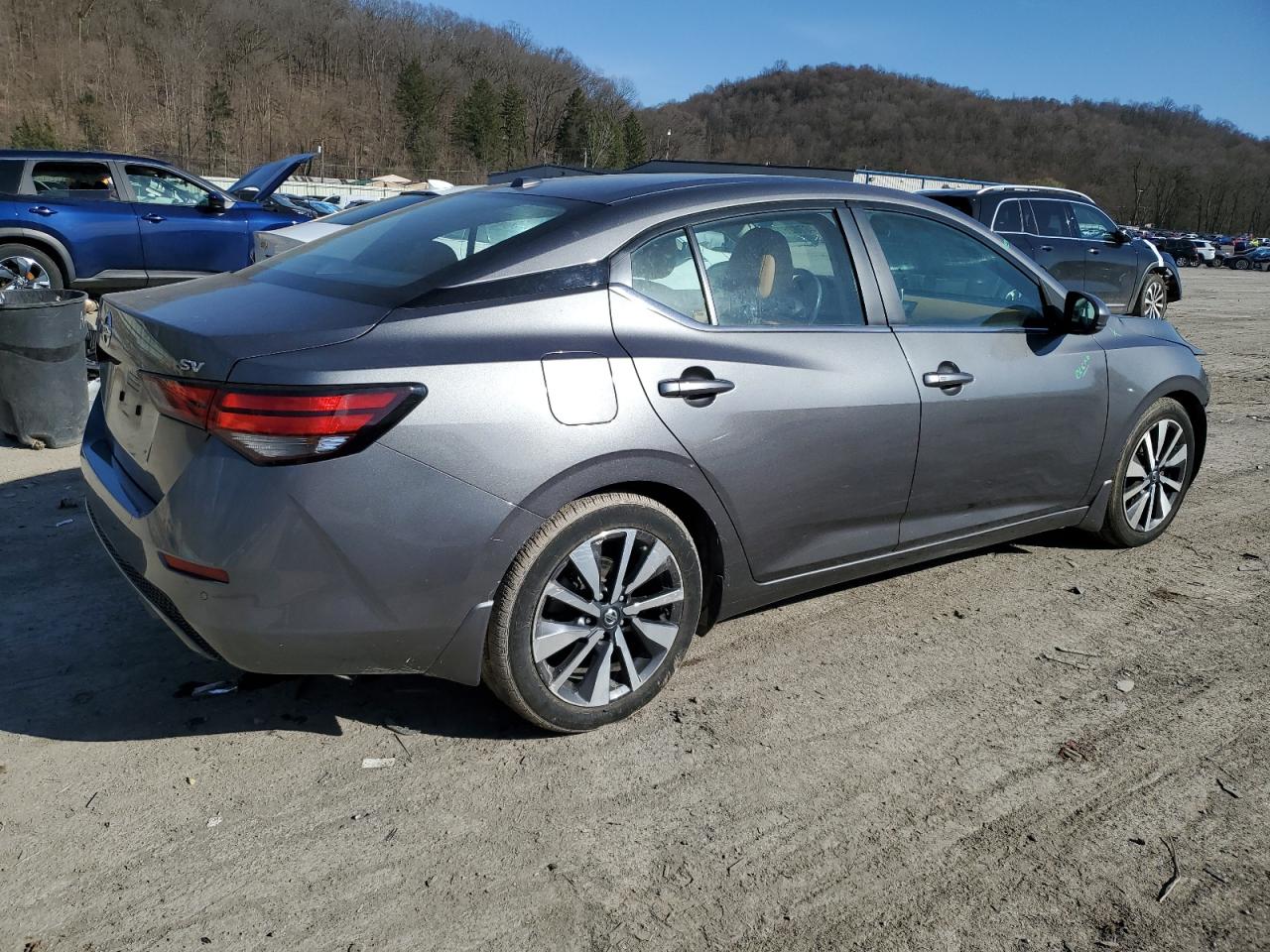 2020 Nissan Sentra VIN 3N1AB8CVXLY291575 Copart auction photo, front end damage thumbnail 3