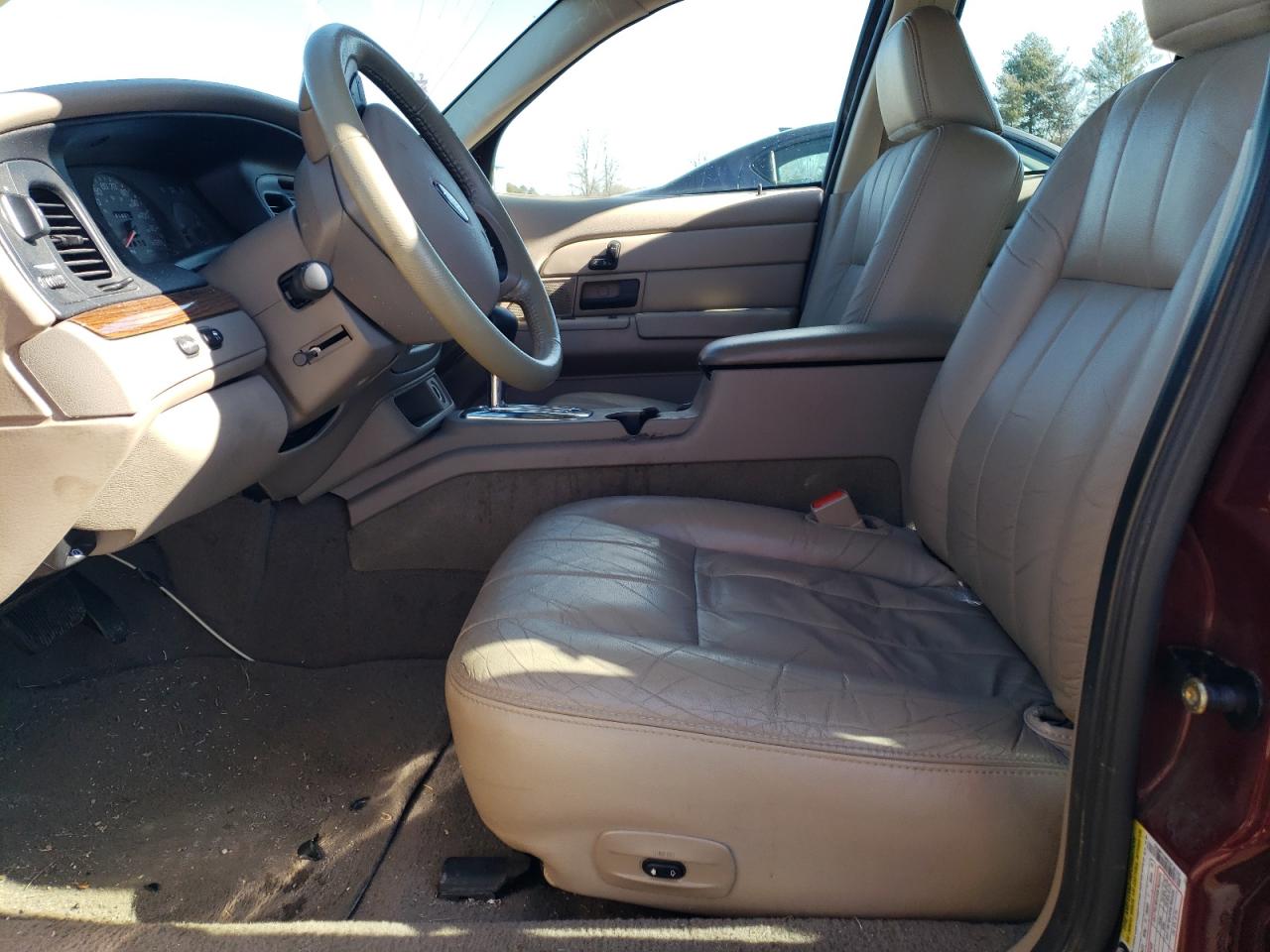 2005 Ford Crown Victoria VIN 2FAHP74WX5X138133 Copart auction photo, side / rear end damage thumbnail 7