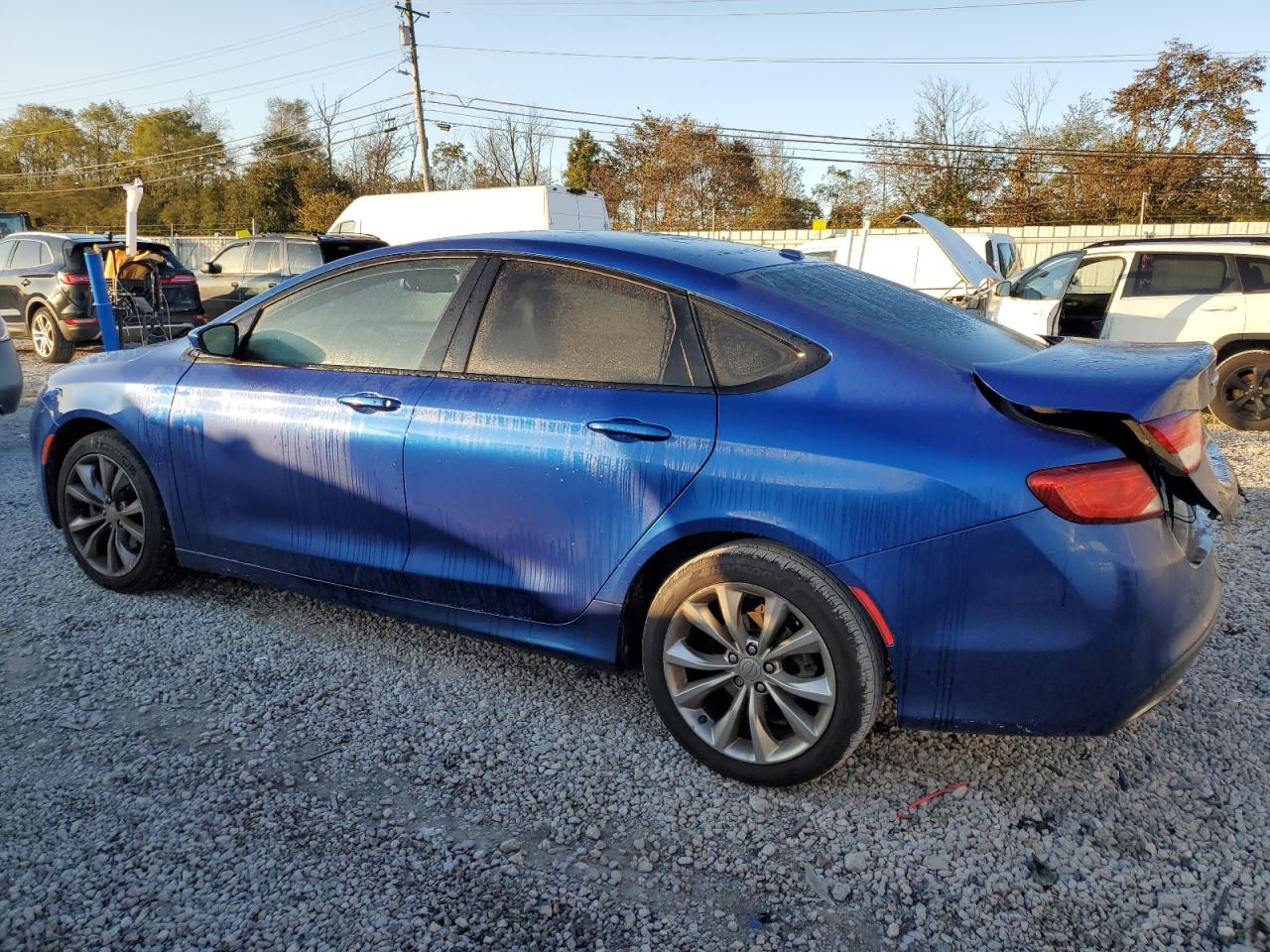 2015 Chrysler 200 VIN 1C3CCCBB9FN712379 Copart auction photo, rear end damage thumbnail 2