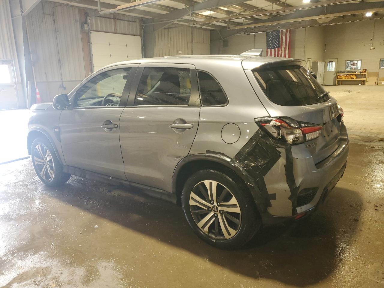 2020 Mitsubishi Outlander VIN JA4AR3AU5LU008504 Copart auction photo, front end / rear end damage thumbnail 2