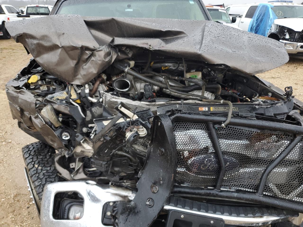 2016 Ford F350 VIN 1FT8W3BT5GEB23381 Copart auction photo, front end / side damage thumbnail 11