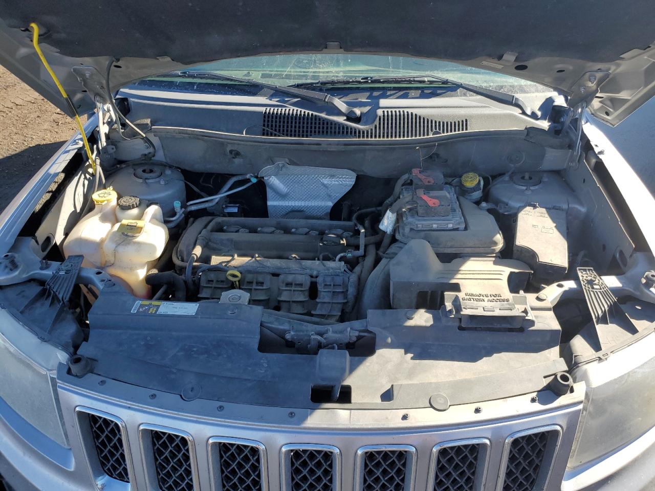 2016 Jeep Compass VIN 1C4NJCBA9GD518704 Copart auction photo, front end damage thumbnail 12