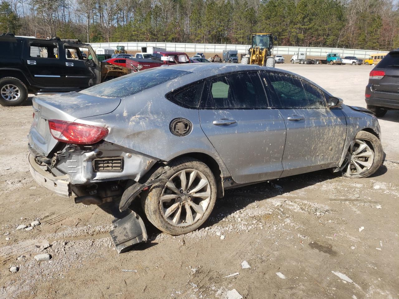 2015 Chrysler 200 VIN 1C3CCCBB3FN649991 Copart auction photo, rollover / undercarriage damage thumbnail 3