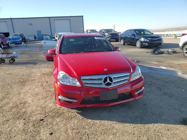 2013 Mercedes-Benz C-klasse VIN WDDGF4HB6DA776584 Copart auction photo, rear end damage thumbnail 14