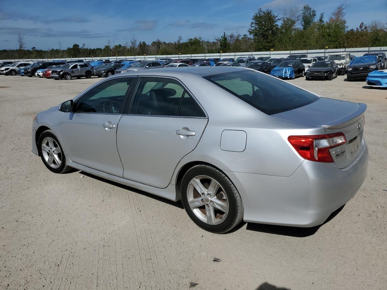 2013 Toyota Camry VIN 4T1BF1FK7DU263182 Copart auction photo, front end / side damage thumbnail 2