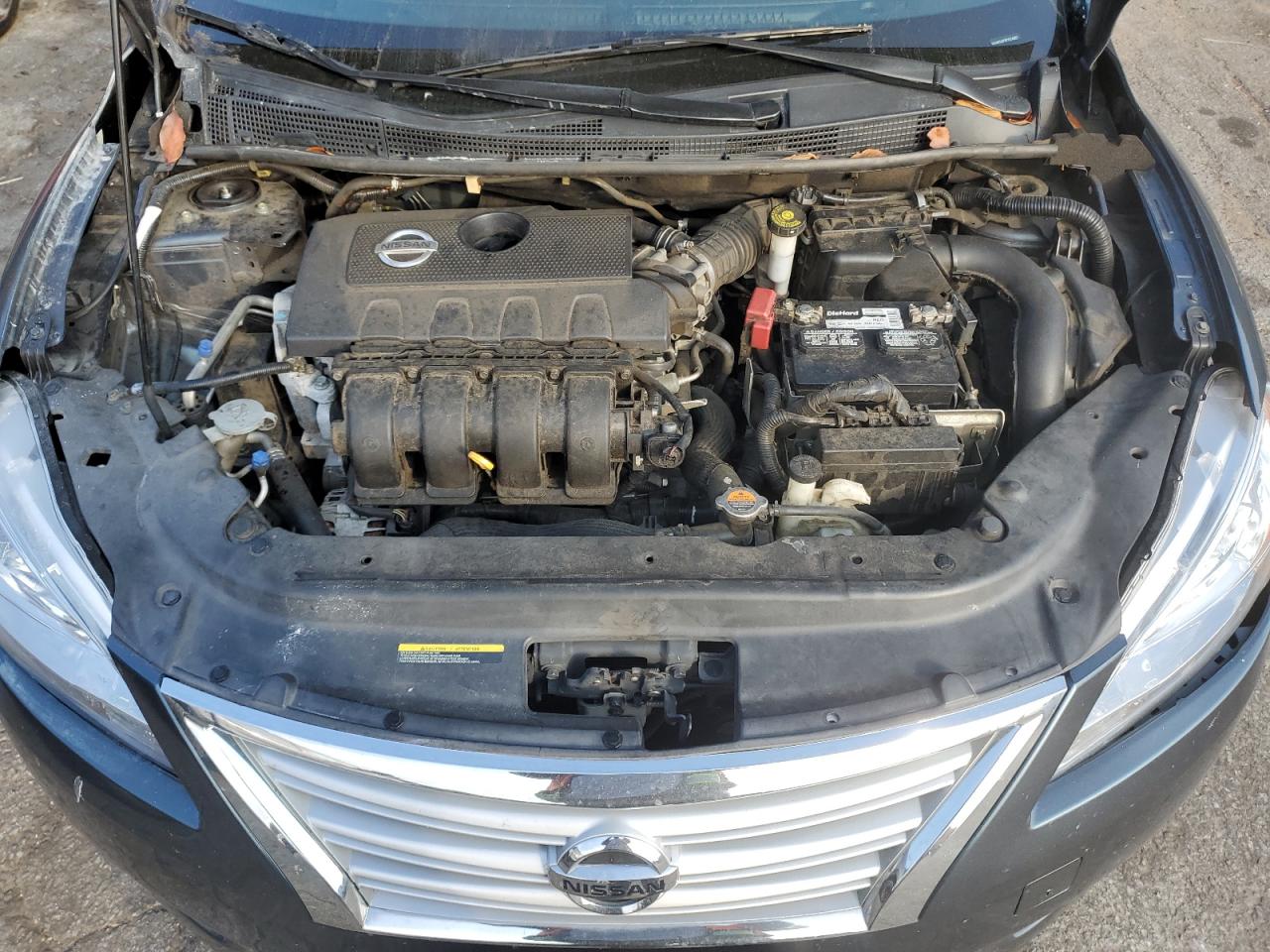 2015 Nissan Sentra VIN 3N1AB7AP3FY214887 Copart auction photo, rear end / front end damage thumbnail 11