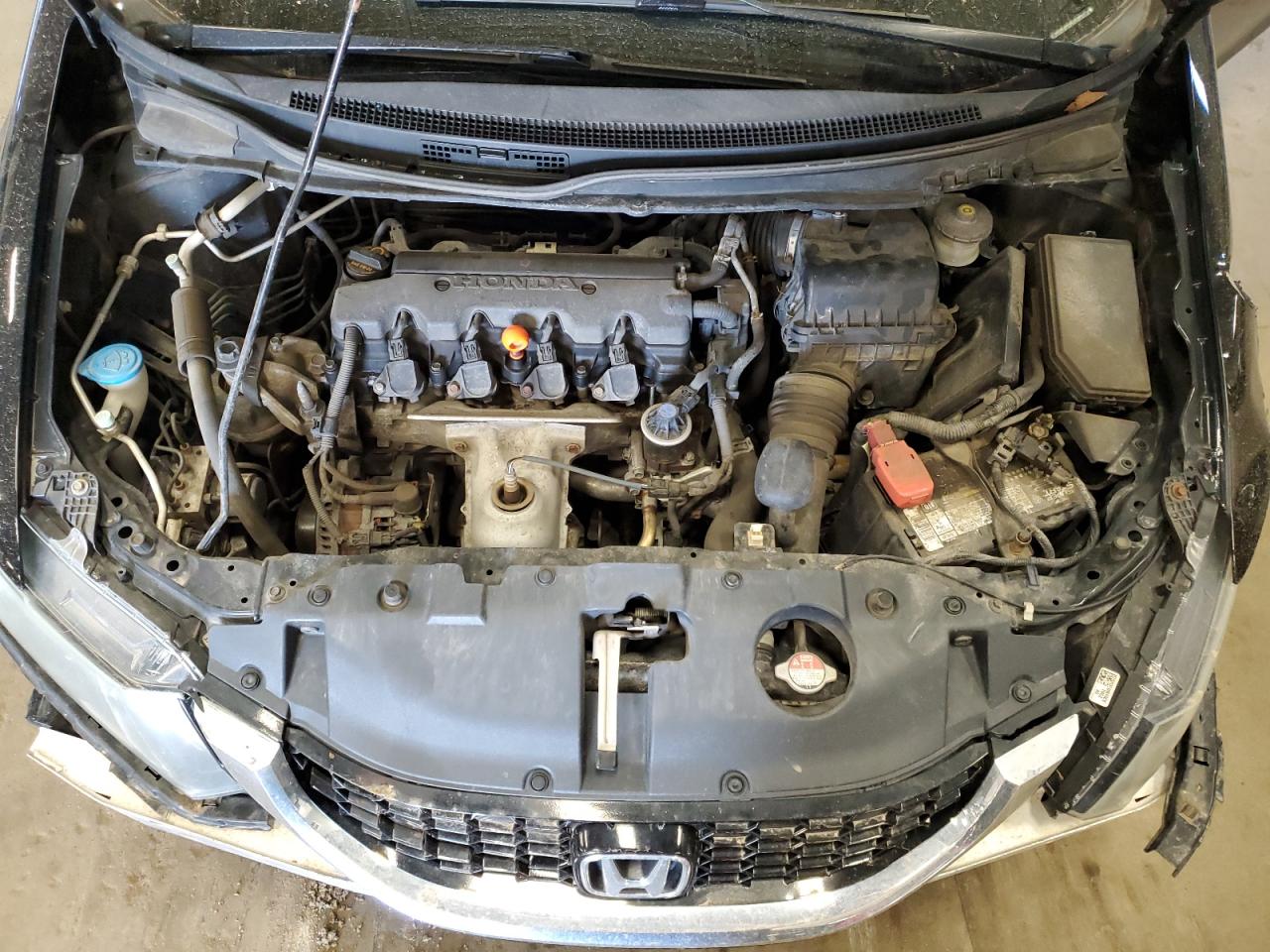 2013 Honda Civic VIN 19XFB2F81DE093461 Copart auction photo, rear end / all over damage thumbnail 11