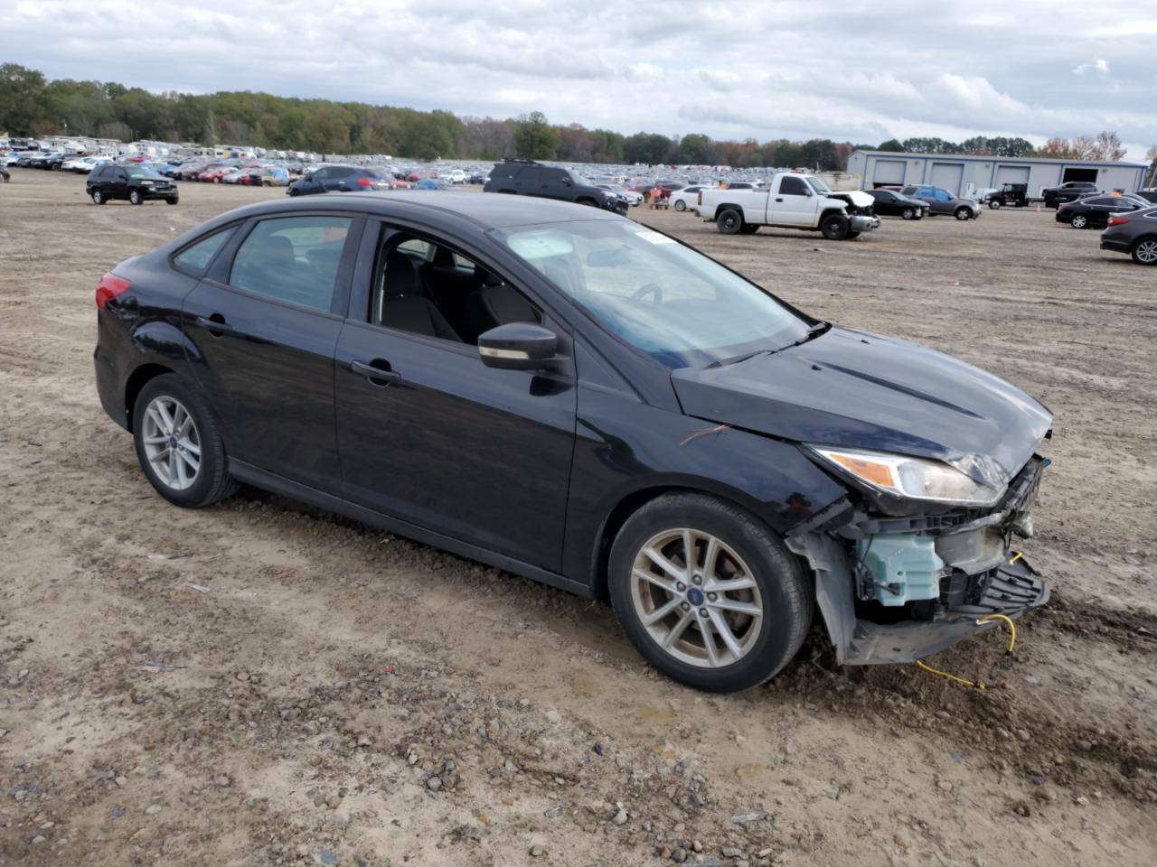 2017 Ford Focus VIN 1FADP3F26HL294205 Copart auction photo, front end damage thumbnail 4