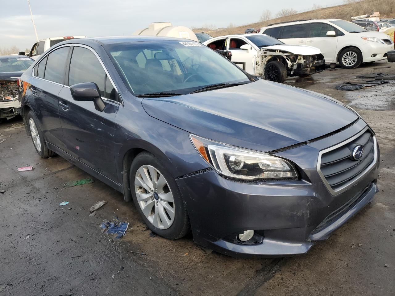 2015 Subaru Legacy VIN 4S3BNBC66F3020573 Copart auction photo, front end / hail damage thumbnail 4
