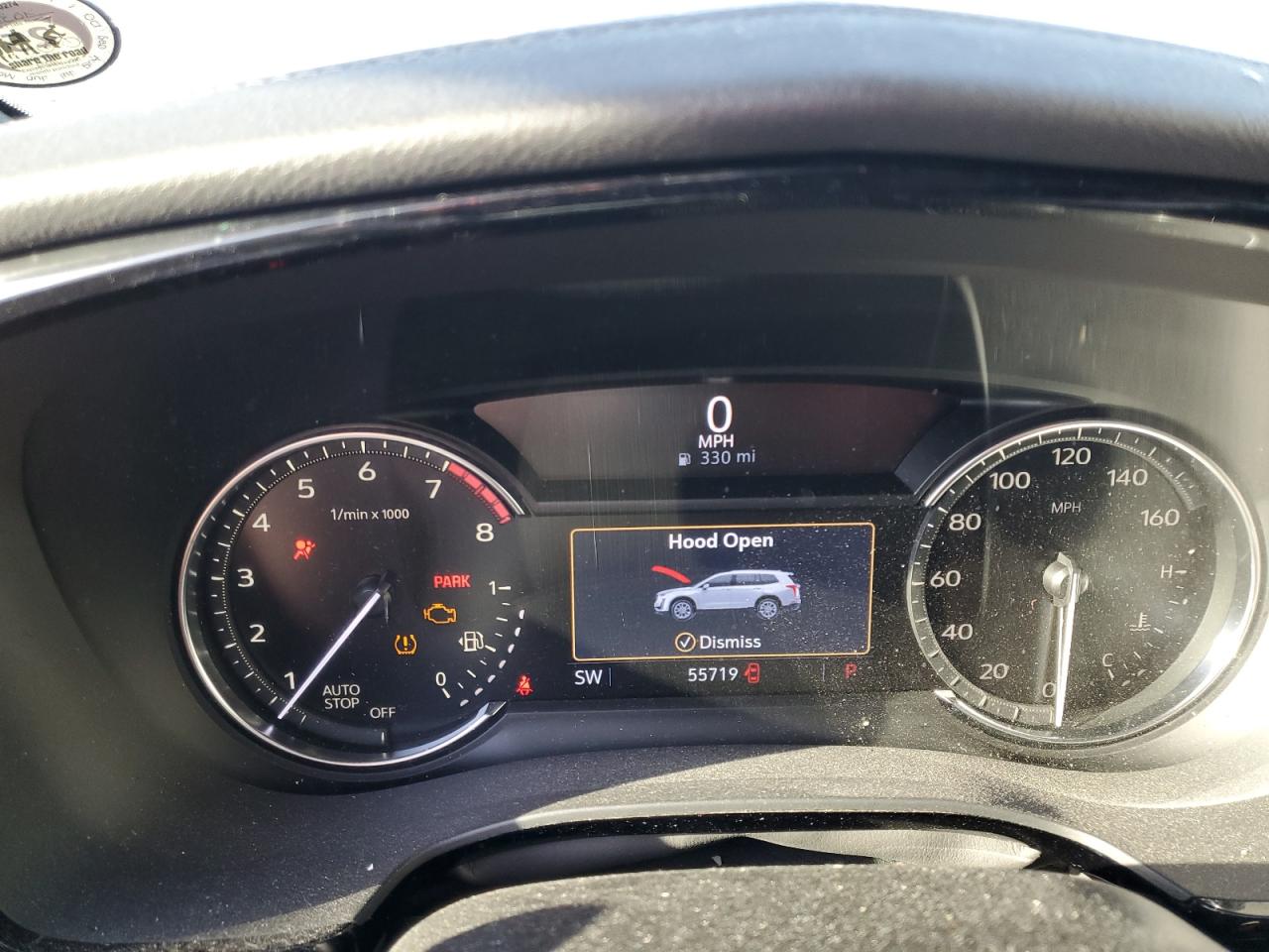 2020 Cadillac XT6 VIN 1GYKPCRS1LZ156522 Copart auction photo, front end damage thumbnail 9
