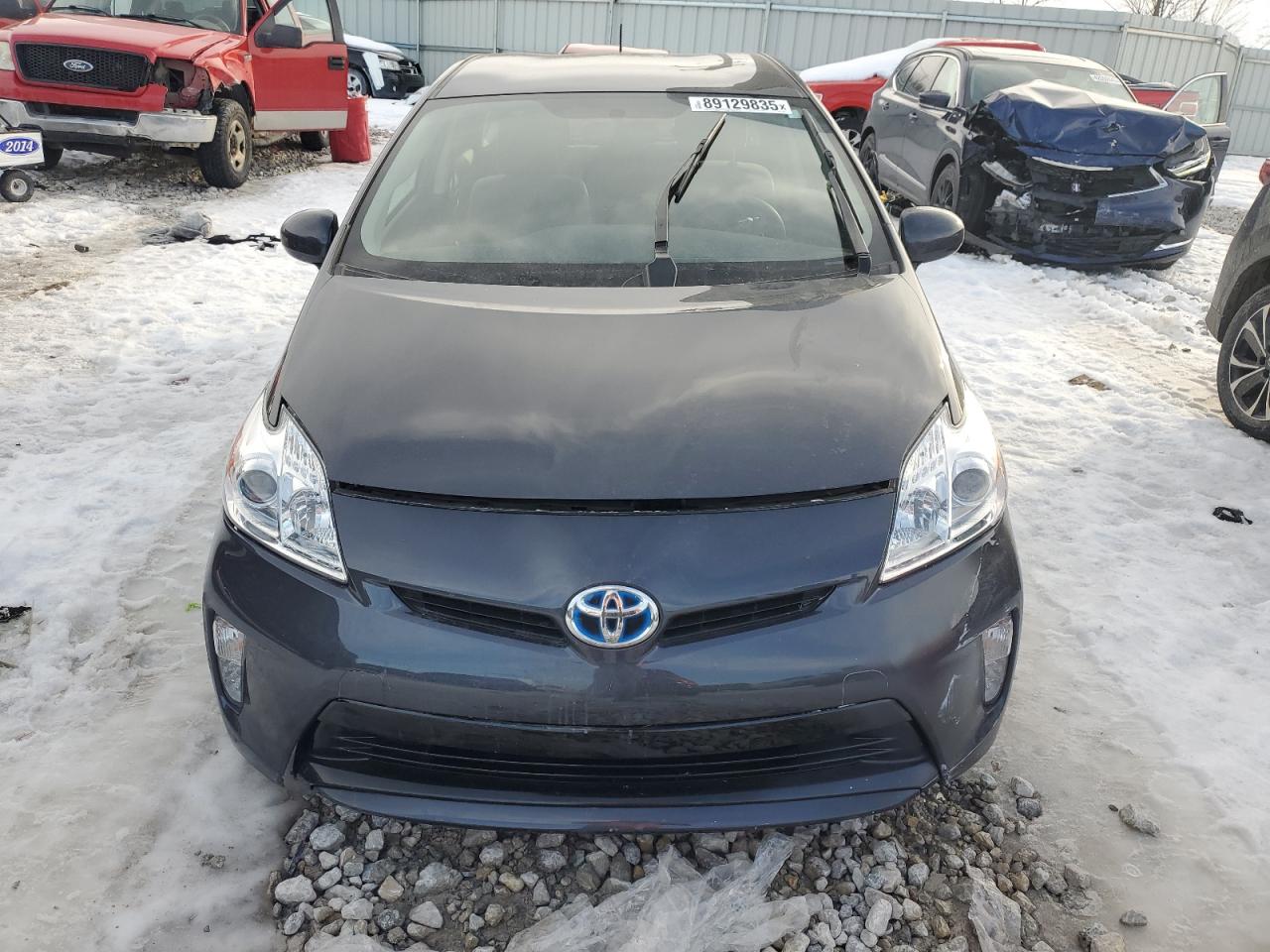 2014 Toyota Prius VIN JTDKN3DU0E1778292 Copart auction photo, front end damage thumbnail 5