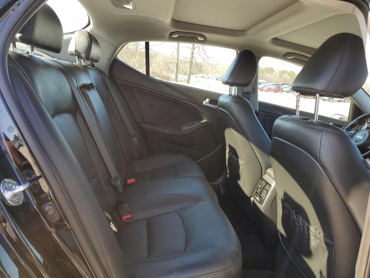 2015 KIA Optima VIN 5XXGR4A63FG469198 Copart auction photo, front end / side damage thumbnail 10