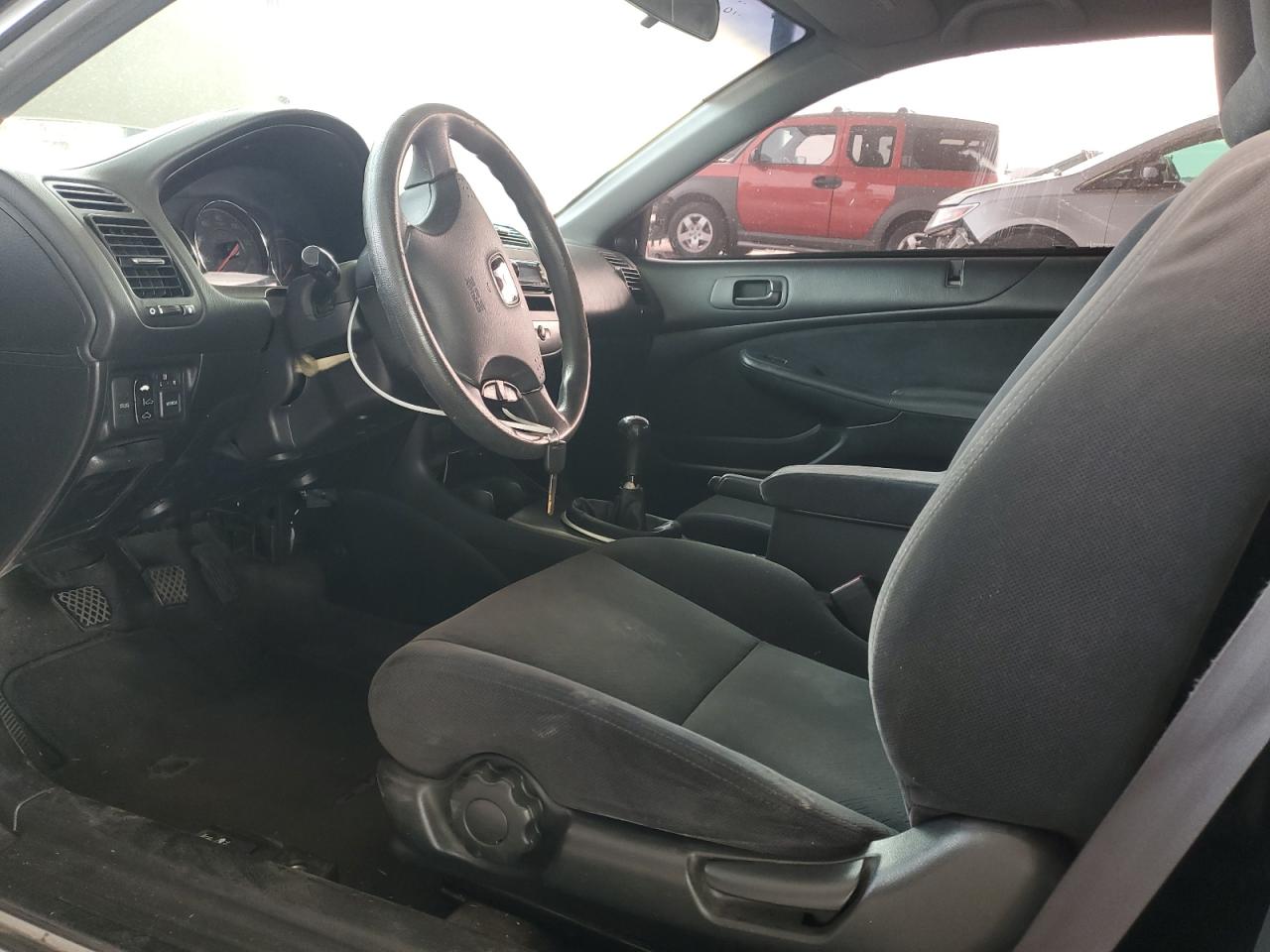 2004 Honda Civic VIN 1HGEM21924L051203 Copart auction photo, side / front end damage thumbnail 7